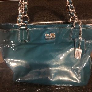 Patent Leather Coach Purse